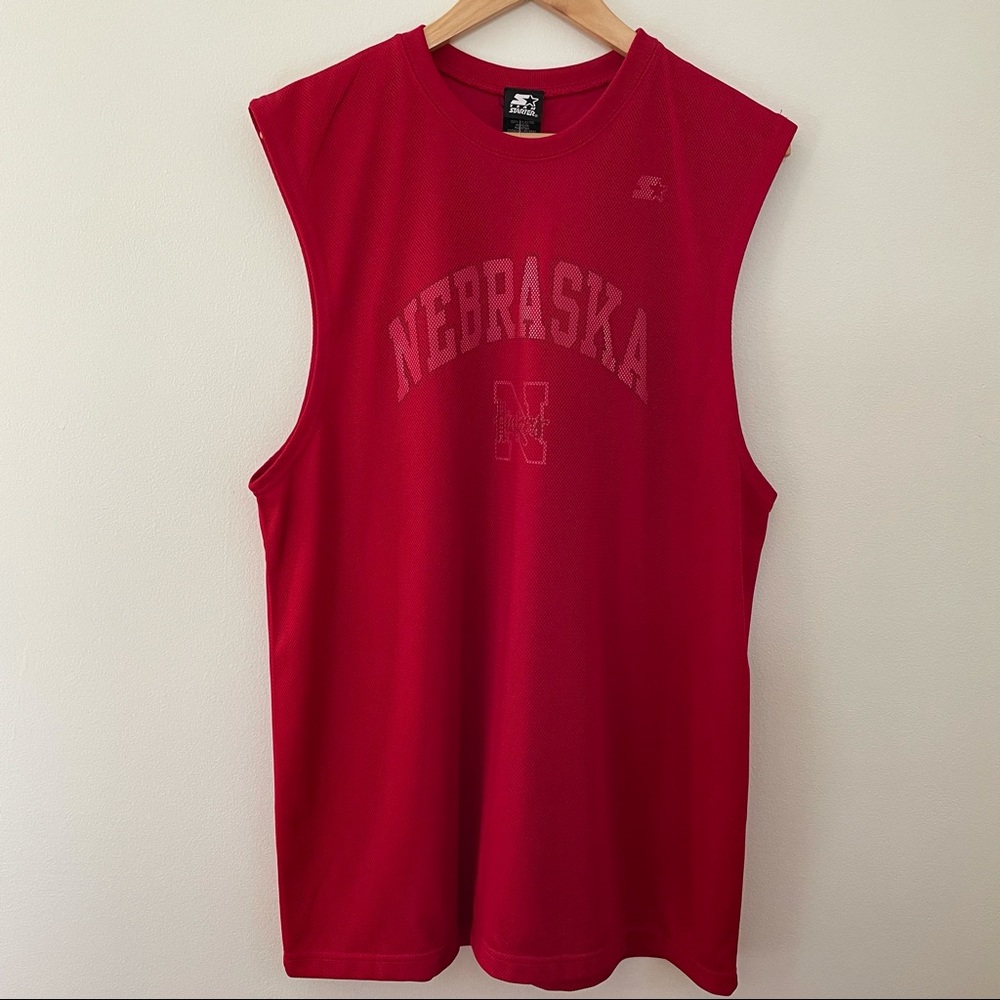 Vintage Starter Nebraska Basketball Jersey NWT - Picture 1 of 4